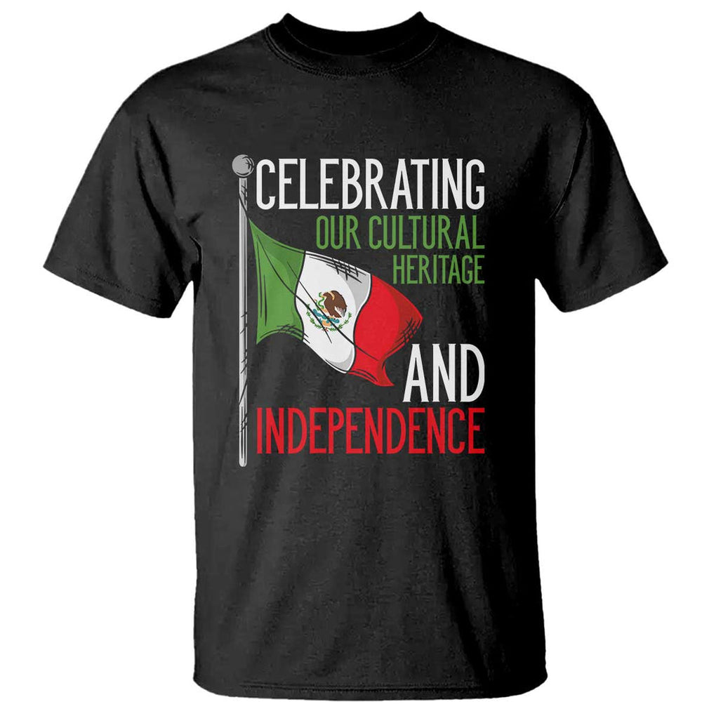 Mexican Flag for Independence Day T Shirt Proudly Display Your Mexican Pride TS01 Black Print Your Wear