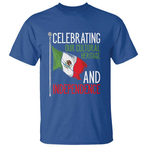 Mexican Flag for Independence Day T Shirt Proudly Display Your Mexican Pride TS01 Royal Blue Print Your Wear