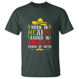 Celebrate Mexican Independence Day in Style T Shirt Mexico Flag Trendy TS01 Dark Forest Green Print Your Wear