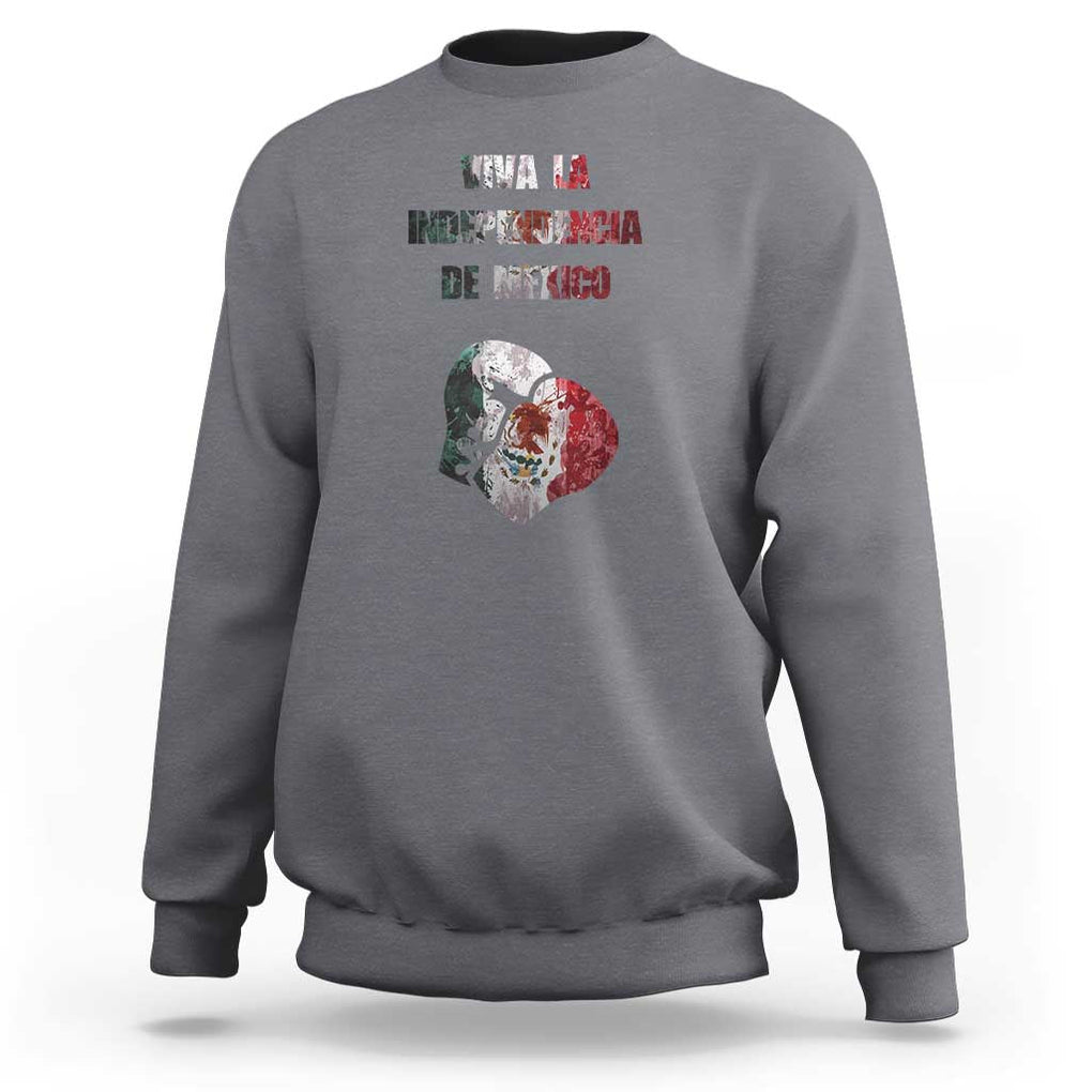Stylish Mexico Independence Day Tee Sweatshirt Unisex Design for Men & Women TS01 Charcoal Print Your Wear