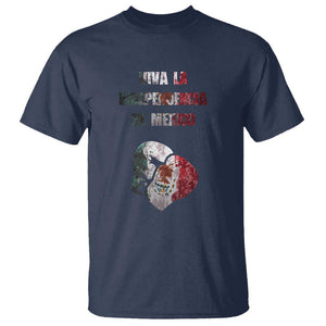 Stylish Mexico Independence Day Tee T Shirt Unisex Design for Men & Women TS01 Navy Print Your Wear