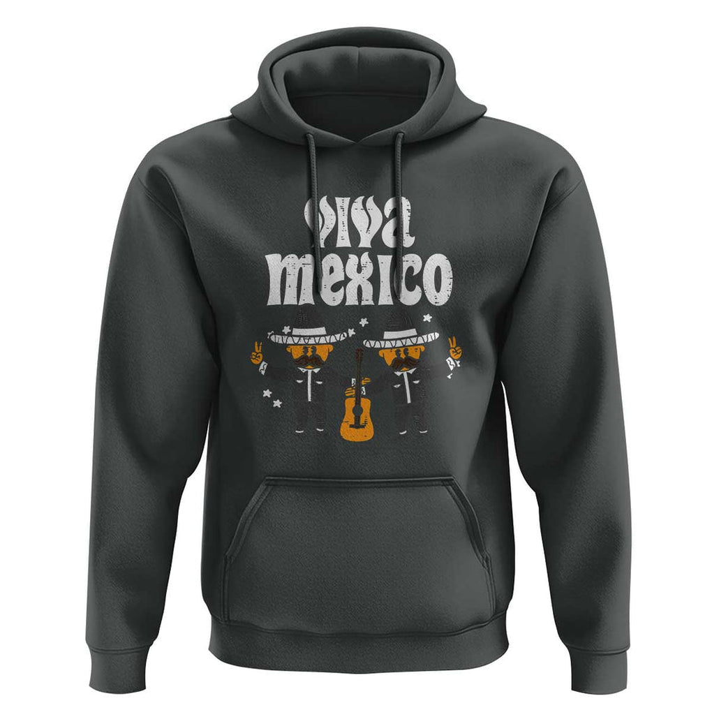 Cinco De Mayo Mariachi Hoodie Perfect for Mexican Independence Day Festivities TS01 Dark Heather Print Your Wear