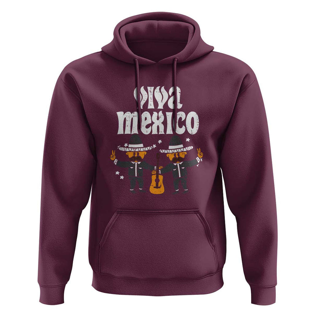 Cinco De Mayo Mariachi Hoodie Perfect for Mexican Independence Day Festivities TS01 Maroon Print Your Wear