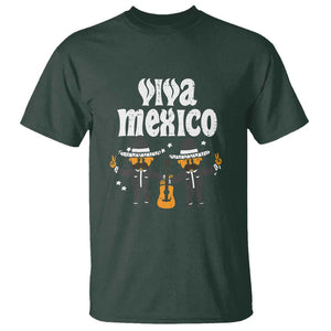 Cinco De Mayo Mariachi T Shirt Perfect for Mexican Independence Day Festivities TS01 Dark Forest Green Print Your Wear