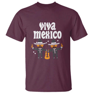 Cinco De Mayo Mariachi T Shirt Perfect for Mexican Independence Day Festivities TS01 Maroon Print Your Wear