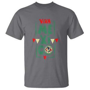 Club America Independence Day T Shirt Celebrate Mexican Heritage with Style TS01 Charcoal Print Your Wear