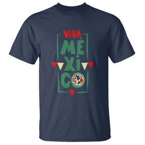 Club America Independence Day T Shirt Celebrate Mexican Heritage with Style TS01 Navy Print Your Wear