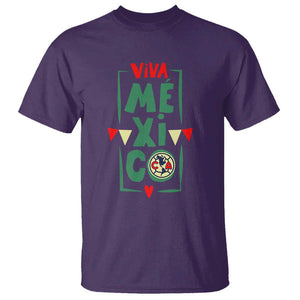 Club America Independence Day T Shirt Celebrate Mexican Heritage with Style TS01 Purple Print Your Wear