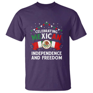 Celebrate Mexican Independence Day in Style T Shirt Proudly Display Mexicos Flag TS01 Purple Print Your Wear