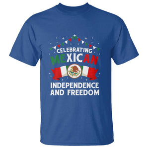 Celebrate Mexican Independence Day in Style T Shirt Proudly Display Mexicos Flag TS01 Royal Blue Print Your Wear