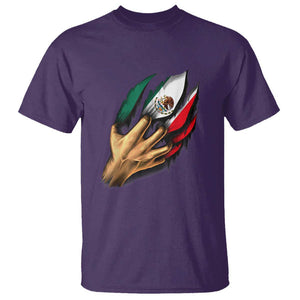 Show Your Pride with This Mexican Flag T Shirt Tee for Independence Day TS01 Purple Print Your Wear