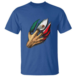 Show Your Pride with This Mexican Flag T Shirt Tee for Independence Day TS01 Royal Blue Print Your Wear