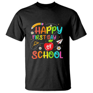 Welcome Back to School T Shirt First Day Premium Tee for Teachers & Students TS01 Black Print Your Wear