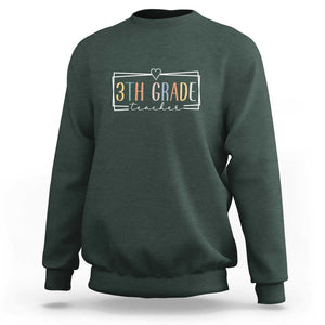 3rd Grade Squad Sweatshirt Perfect Back to School Tee for Teachers & Students TS01 Dark Forest Green Print Your Wear