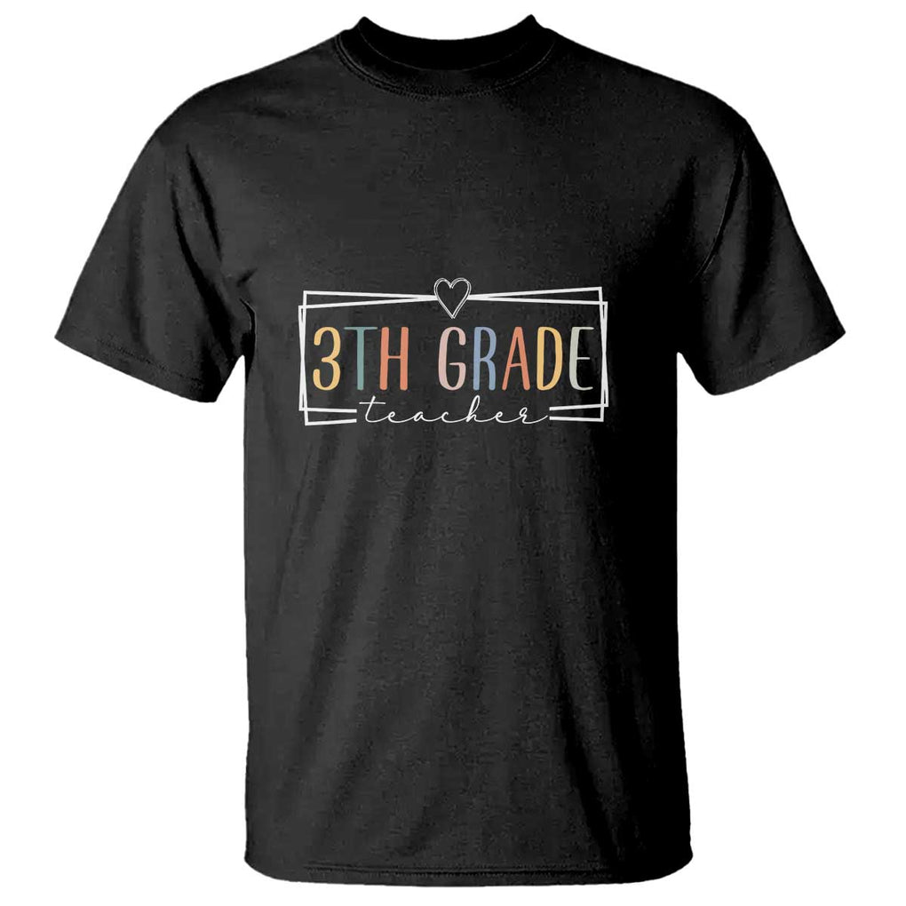 3rd Grade Squad T Shirt Perfect Back to School Tee for Teachers & Students TS01 Black Print Your Wear