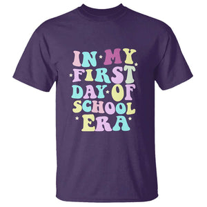 In My First Day of School Era T Shirt Back to School Retro Style TS01 Purple Print Your Wear