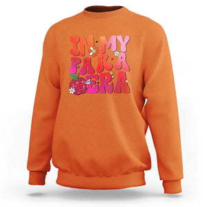 In My Para Era Teacher Sweatshirt Groovy & Funny Back to School Design TS01 Orange Print Your Wear