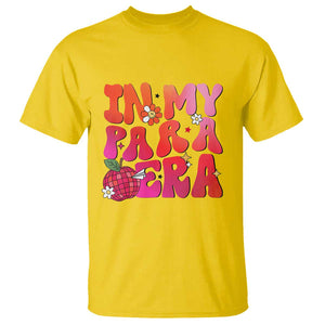 In My Para Era Teacher T Shirt Groovy & Funny Back to School Design TS01 Daisy Print Your Wear