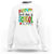 Happy First Day of School Sweatshirt Perfect for Teachers Back to School TS01 White Print Your Wear