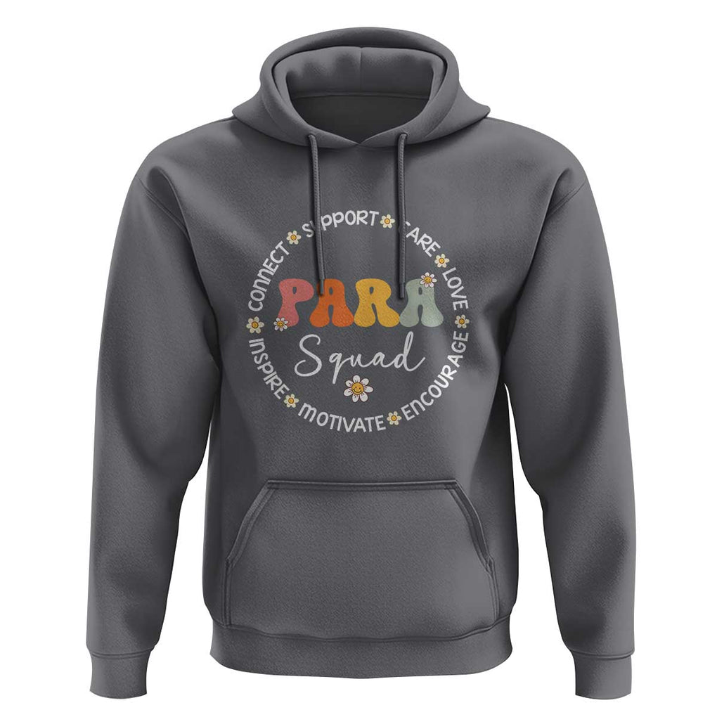 Back to School PARA Squad Tee Hoodie Celebrate Squad Appreciation Week TS01 Charcoal Print Your Wear