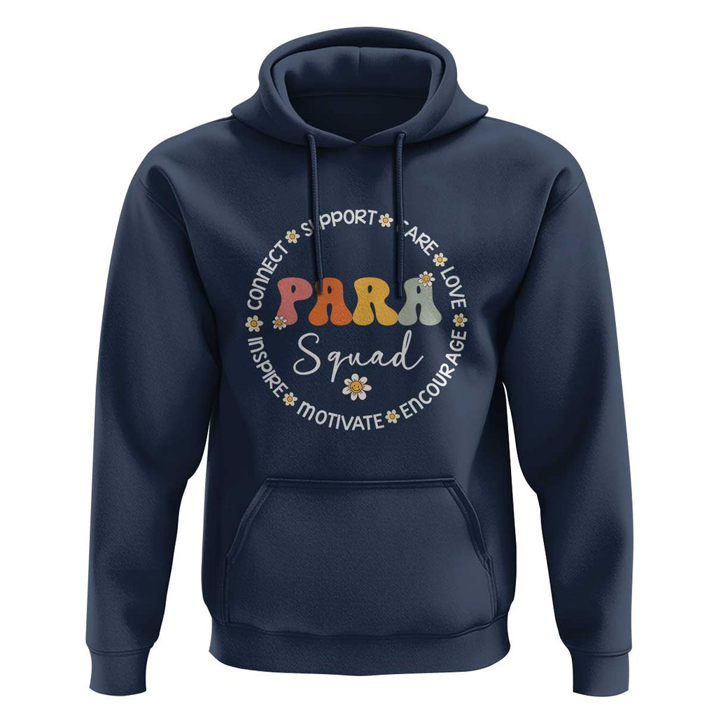 Back to School PARA Squad Tee Hoodie Celebrate Squad Appreciation Week TS01 Navy Print Your Wear