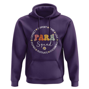 Back to School PARA Squad Tee Hoodie Celebrate Squad Appreciation Week TS01 Purple Print Your Wear