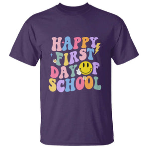 Happy Last Day of School T Shirt Funny End of School Year Design TS01 Purple Print Your Wear