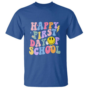 Happy Last Day of School T Shirt Funny End of School Year Design TS01 Royal Blue Print Your Wear