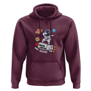 Back to Kindergarten and Beyond: Hilarious First Day of School Hoodie TS01 Maroon Print Your Wear