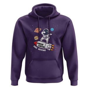 Back to Kindergarten and Beyond: Hilarious First Day of School Hoodie TS01 Purple Print Your Wear