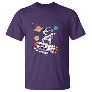 Back to Kindergarten and Beyond: Hilarious First Day of School T Shirt TS01 Purple Print Your Wear