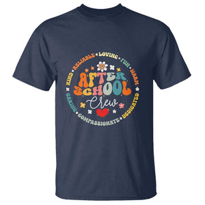 Back to School Crew Appreciation T Shirt Perfect for Kids TS01 Navy Print Your Wear