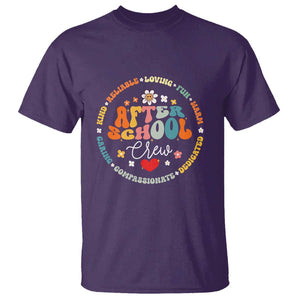 Back to School Crew Appreciation T Shirt Perfect for Kids TS01 Purple Print Your Wear