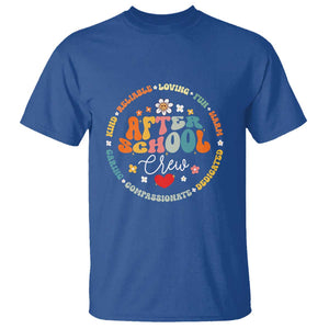 Back to School Crew Appreciation T Shirt Perfect for Kids TS01 Royal Blue Print Your Wear