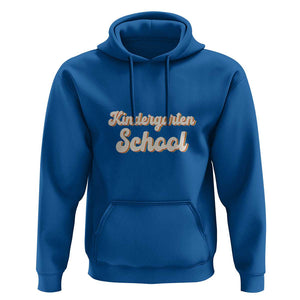 Vintage Kindergarten School Hoodie Retro Design for Kids TS01 Royal Blue Print Your Wear