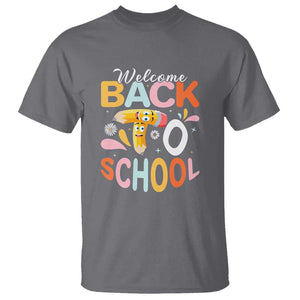 Welcome Back to School Tee for Students & Teachers T Shirt First Day of School Shirt TS01 Charcoal Print Your Wear