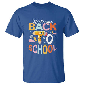 Welcome Back to School Tee for Students & Teachers T Shirt First Day of School Shirt TS01 Royal Blue Print Your Wear