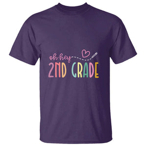 Second Grade Back to School T Shirt Fun & Exciting Design for Kids TS01 Purple Print Your Wear