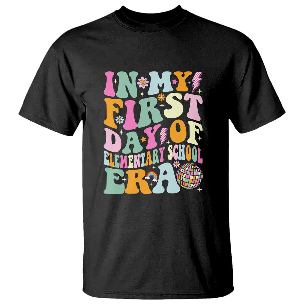 First Day of Elementary School Memories T Shirt Back to School for Kids TS01 Black Print Your Wear