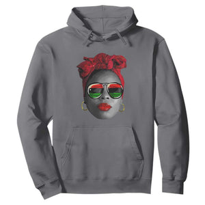 Black History Juneteenth Hoodie For Women Dope Proud Queen TS01 Charcoal Printyourwear