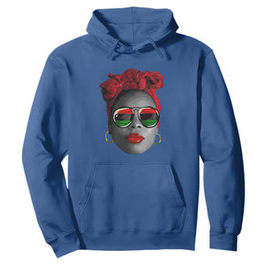 Black History Juneteenth Hoodie For Women Dope Proud Queen TS01 Royal Blue Printyourwear