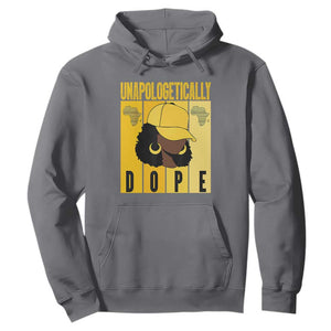 Unapologetically Dope Black History Month African America Hoodie TS01 Charcoal Printyourwear