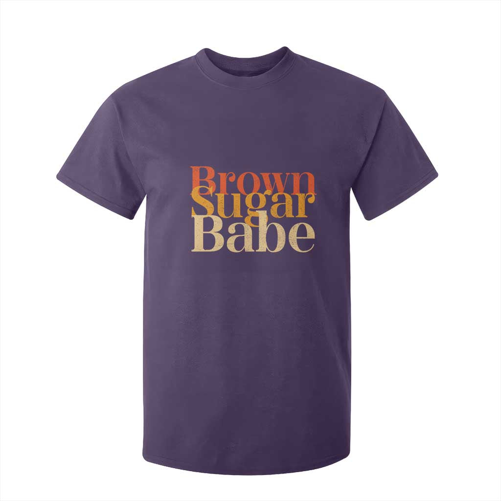 Brown Sugar Babe T Shirt For Kid Proud Black History Women Pride Juneteenth TS01 Purple Print Your Wear