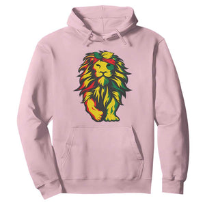 Lion Juneteenth Hoodie Cool Black History TS01 Light Pink Printyourwear