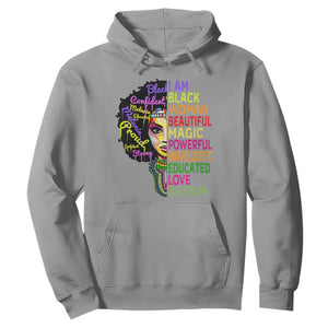 Black History Hoodie for Women I Am The Storm Juneteenth TS01 Sport Gray Printyourwear