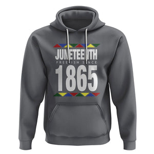 Free Ish Since 1865 Hoodie TS01 Charcoal Printyourwear