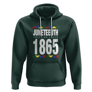 Free Ish Since 1865 Hoodie TS01 Dark Forest Green Printyourwear