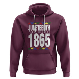 Free Ish Since 1865 Hoodie TS01 Maroon Printyourwear