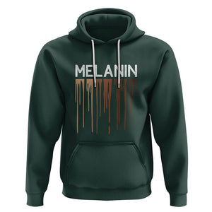 Melanin Hoodie For Women BHM BLM TS01 Dark Forest Green Printyourwear