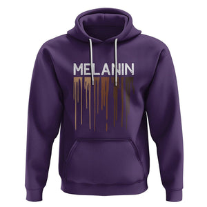 Melanin Hoodie For Women BHM BLM TS01 Purple Printyourwear